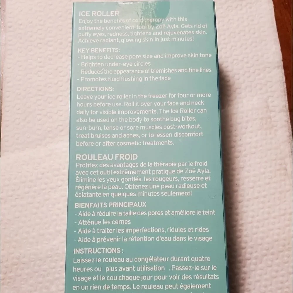Zoe ayla face and body ice roller